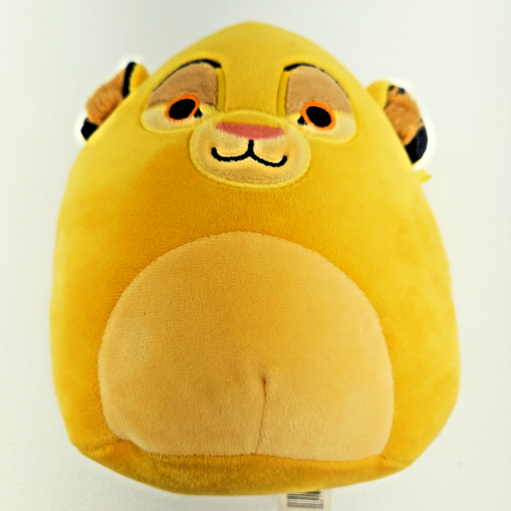 Disney Simba Squishmallows 8" Plush Kellytoy Lion King Fabric Tags Attached